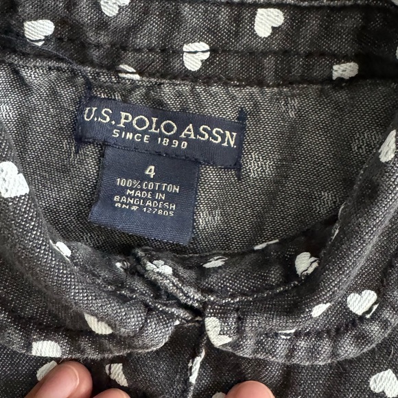 U.S. POLO ASSN. GIRLS DRESS SIZE 4 FOR GIRL - Picture 4 of 4